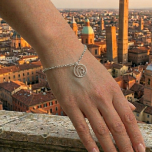 Bracciale "Portici" con catenina